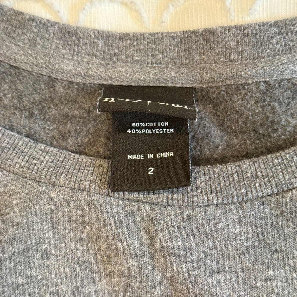 Gray Sweater with Harry Potter dealthy hallows Design - Picture 2 of 2